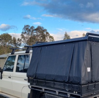 Landcruiser hardtop canvas canopy