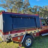 custom powder coated hardtop canopy