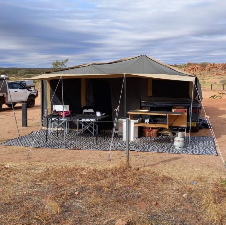 off road camper trailer tent